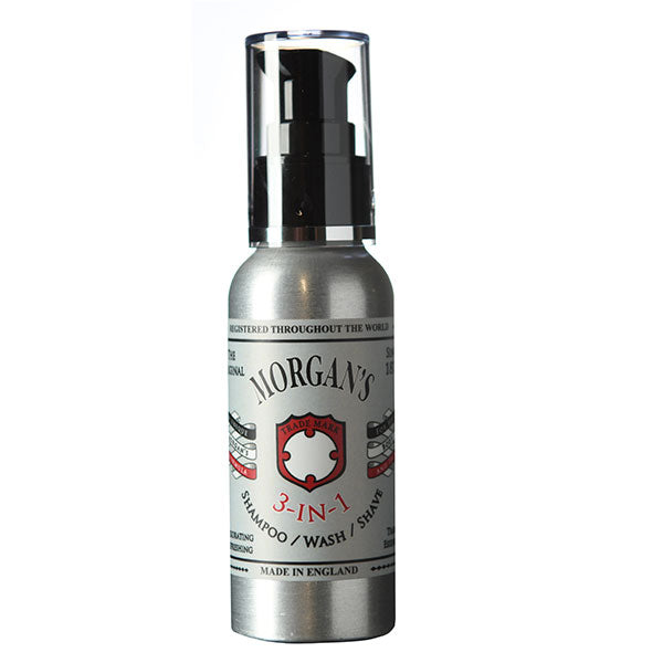 Morgan's 3-in-1 Shampoo + Wash + Shave - 100ml